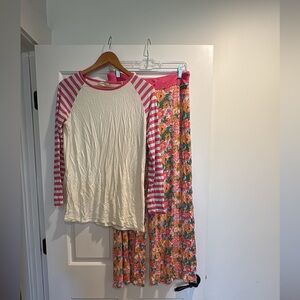 Matilda Jane. Pajamas. 2 piece. Medium. Vguc